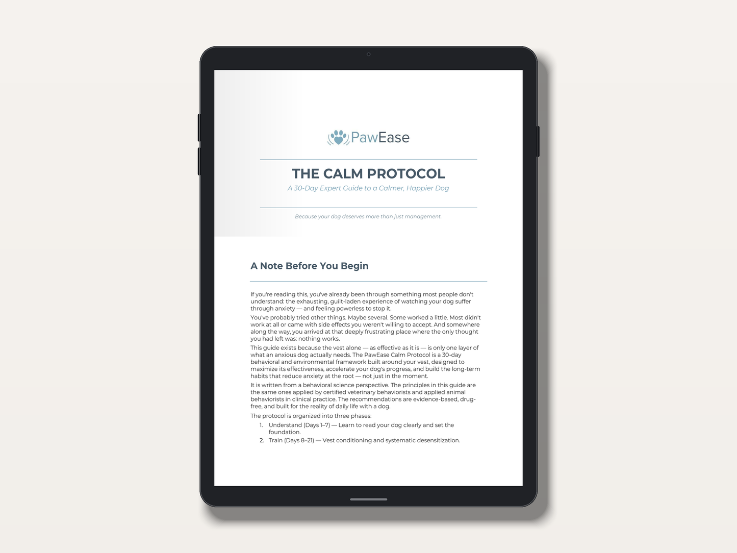 The Calm Protocol — A 30-Day Expert Guide to a Calmer, Happier Dog